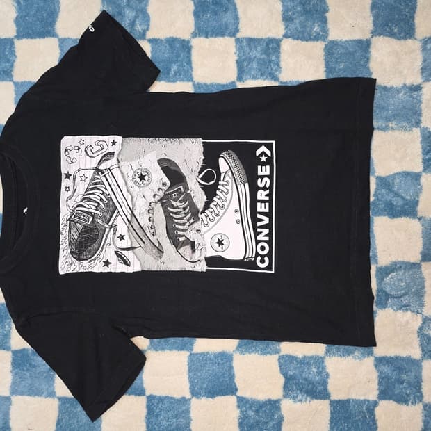 CONVERSE 키즈 프린팅 티셔츠
