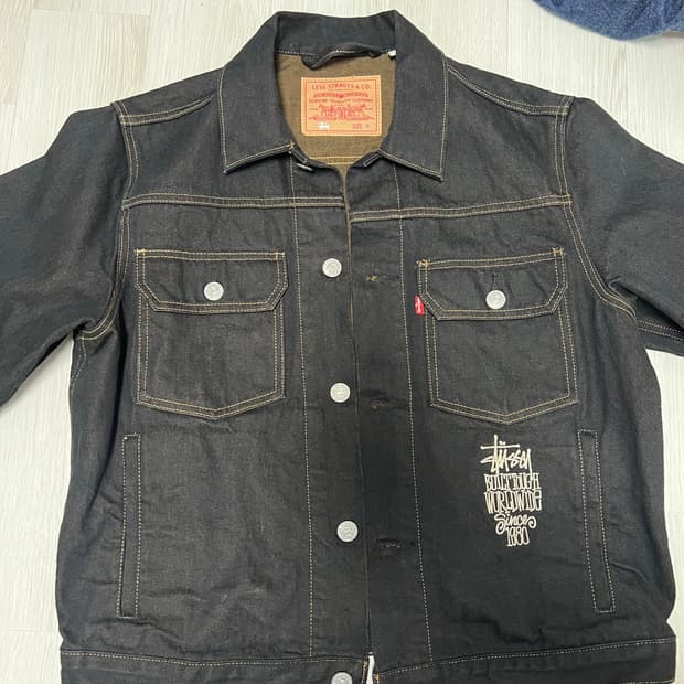 스투시 리바이스 데님자켓 m사이즈