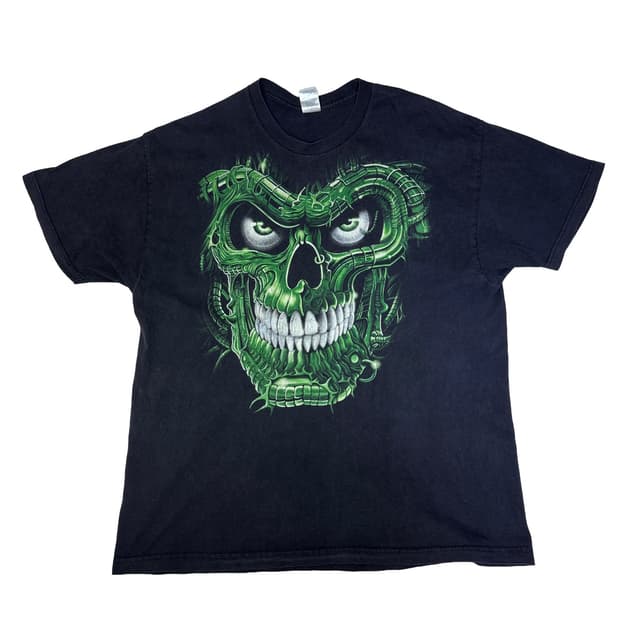 빈티지 00s 스컬터미네이터 SKULL TERMINATOR 티셔츠2XL