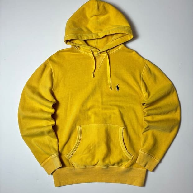 폴로 데님앤서플라이 헤비코튼 로고 후드티 PN8821