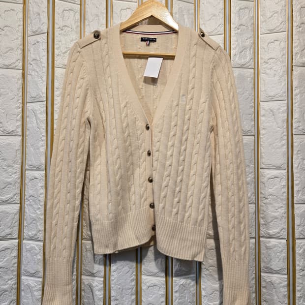 헤리토리 모100% 가디건 