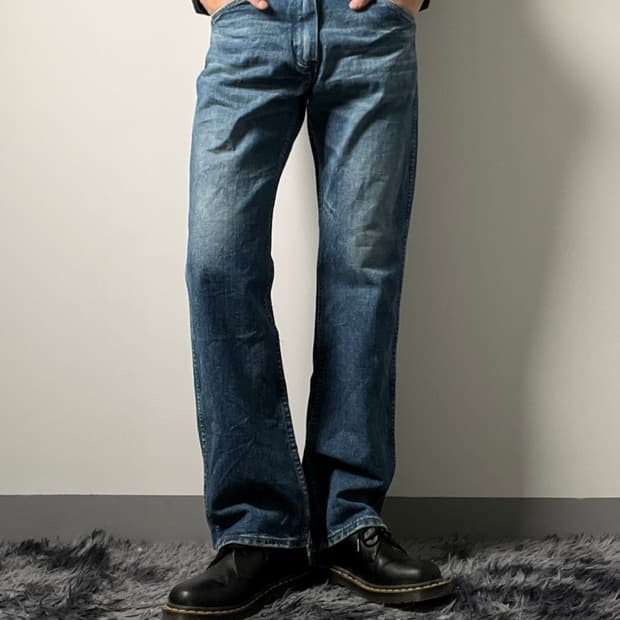 랭글러 재팬 빈티지 레귤러 스트레이트 데님팬츠 29