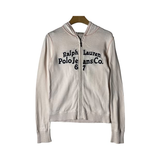 [Polo Jeans] 폴로진스 코튼 니트 후드집업