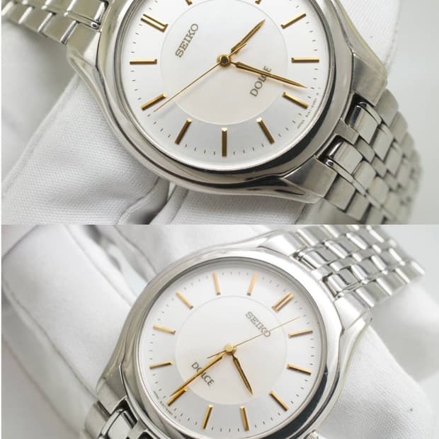 미품) 세이코 돌체 8N41-6030 쿼츠 시계