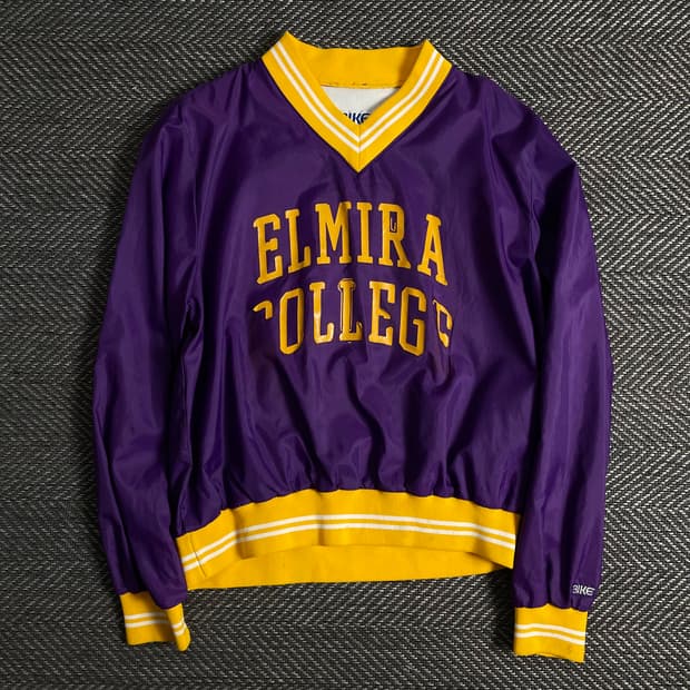 USA 올드스쿨 빈티지 컬리지 우븐 웜업o 3349