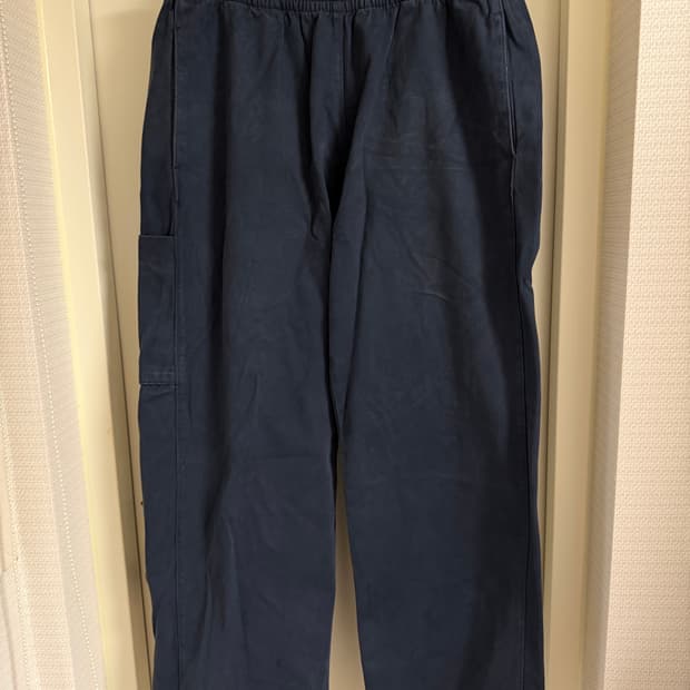 (L)이지갭 사틴 카고 네이비