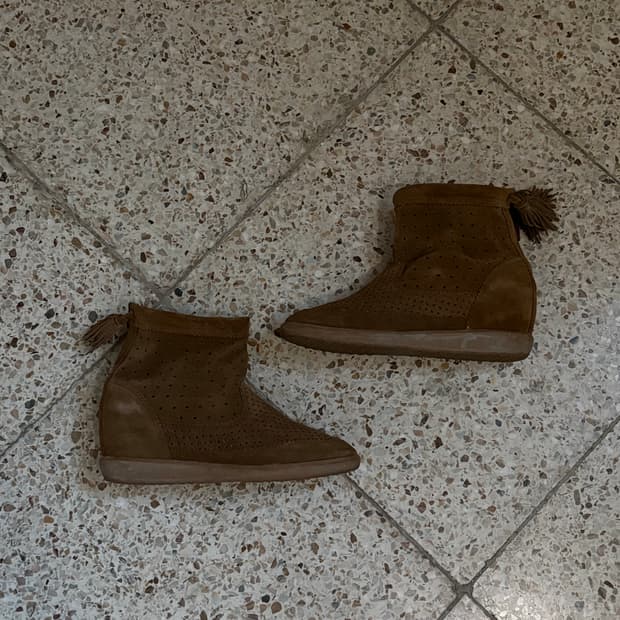 [37] 이자벨마랑 웨지힐 부츠