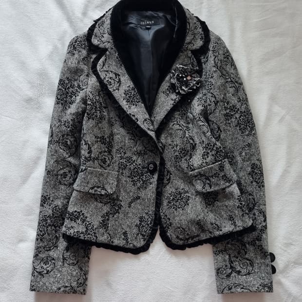 빈티지 그레이 오리엔탈 자켓 