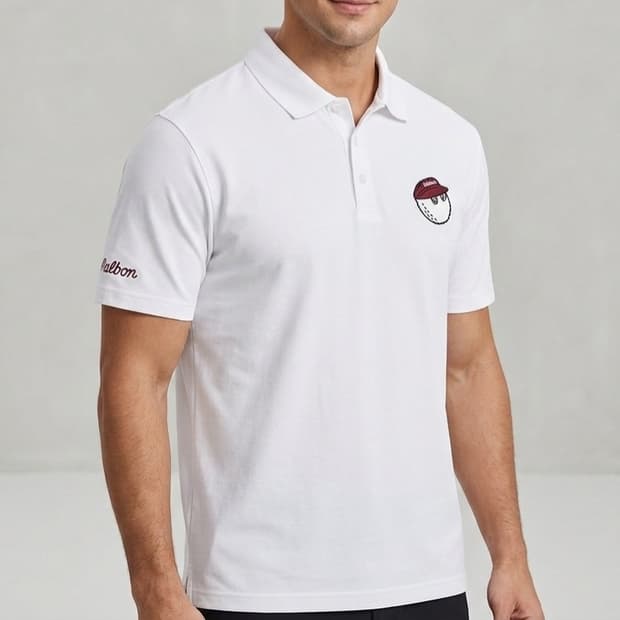 [110]말본 반팔 골프 카라티