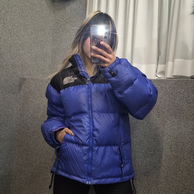 THE NORTH FACE BLUE NUTPSE PADDING 