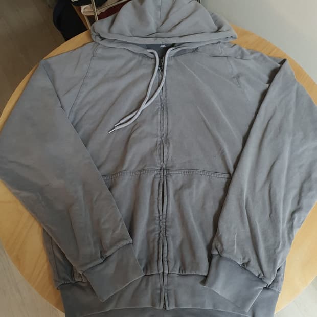 이지갭 포에틱 그레이 후드집업 yzy gap yeezy