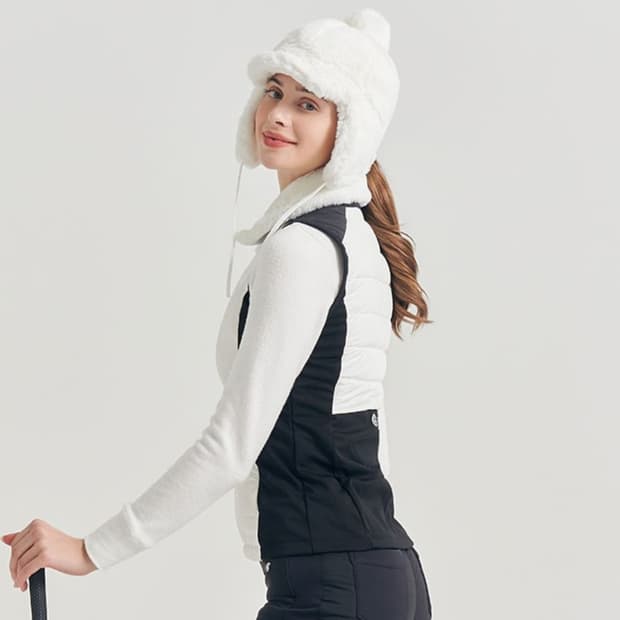 클리브랜드 FUR방울 귀달이 모자