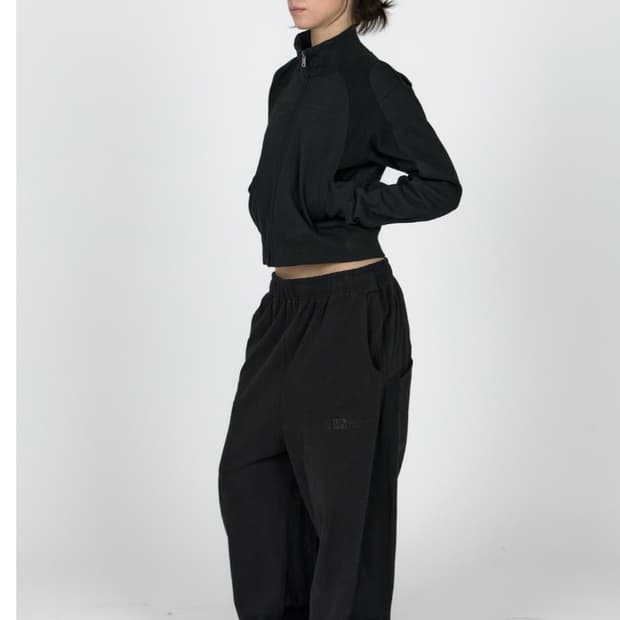 (M) MPa CONTRAST COMFORT PANTS (BLACK) 