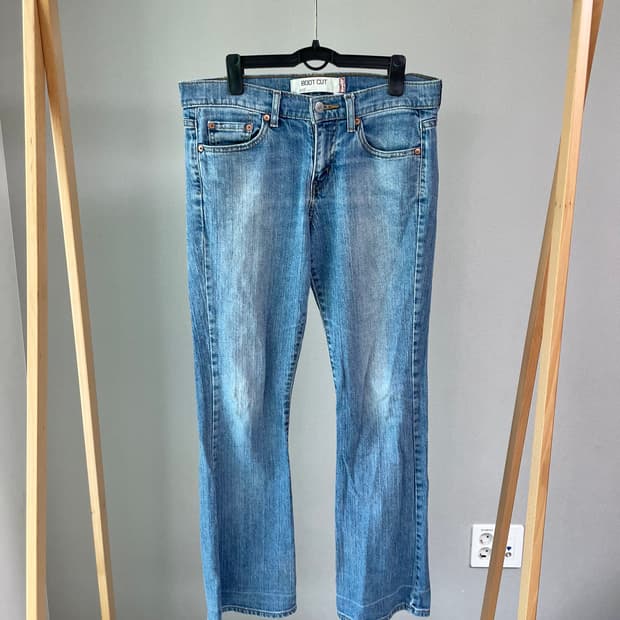 리바이스 515 부츠컷 데님 팬츠