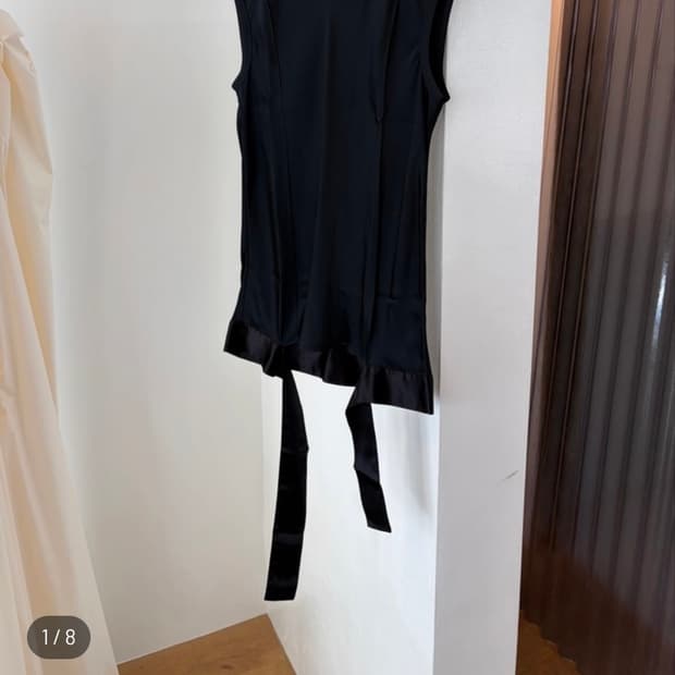 HELMUTLANG drape sleeveless