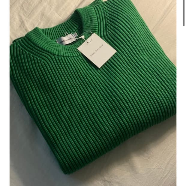 스테디에브리 웨어 코튼 립니트 3사이즈