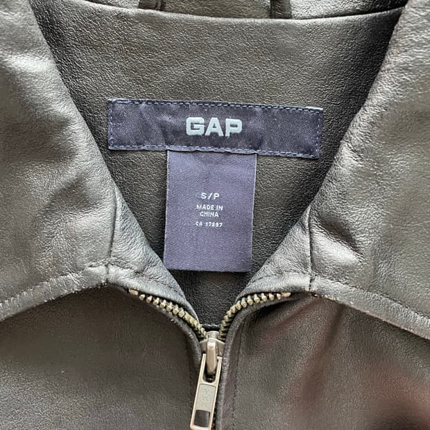 Gap 2000S 레더 자켓 s사이즈 이지만 105사이즈