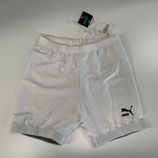 푸마 90s 올드 빈티지 숏츠 쇼츠 레깅스 화이트 PUMA OLD