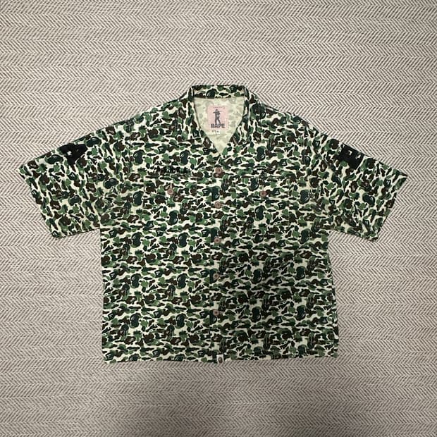BAPE camo shirt