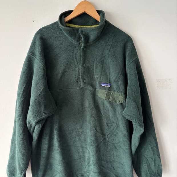 파타고니아 신칠라 스냅-T 딥그린