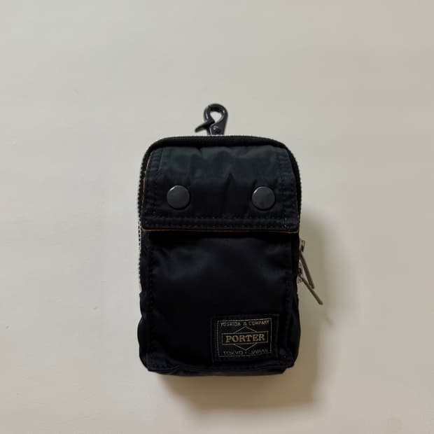 (초미품)PORTER 포터 탱커 파우치 블랙