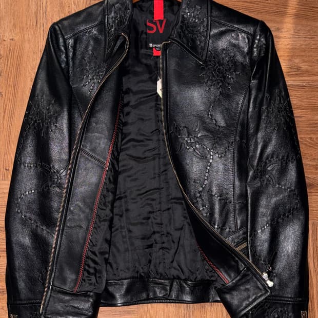 양가죽 레더자켓