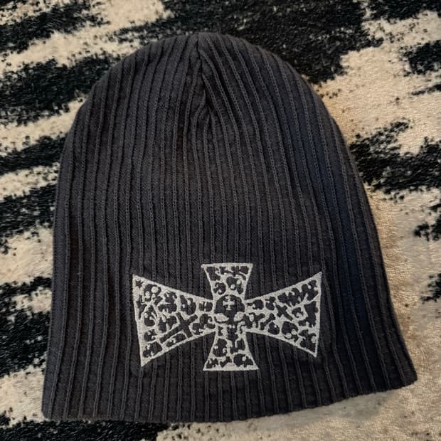 해골 스컬 비니 락시크 펑크 y2k