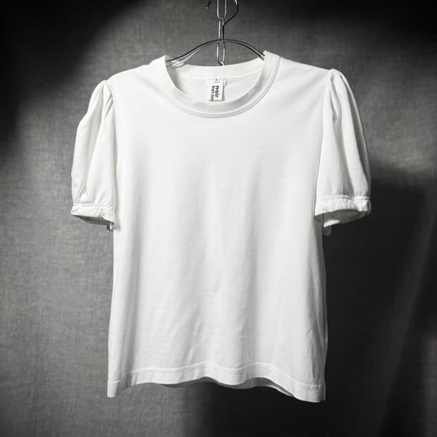 Noir Kei Ninomiya Puff Sleeve T-Shirt