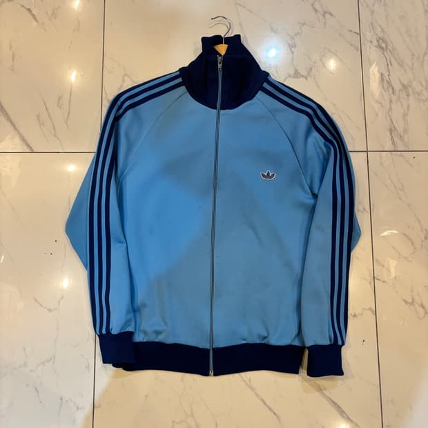 아디다스 서독제져지 네이비소라 트랙탑