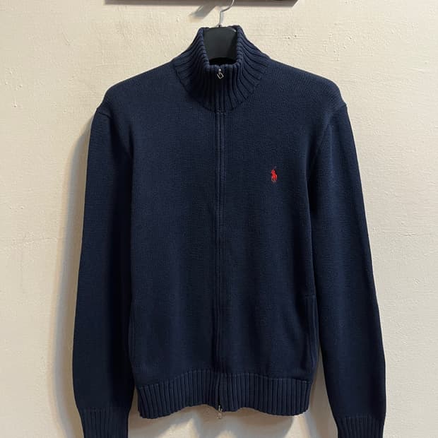 폴로 랄프로렌 집업 스웨터