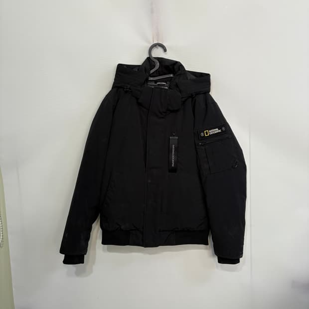 내셔널지오그래픽 타루가 패딩 95 남성 블랙