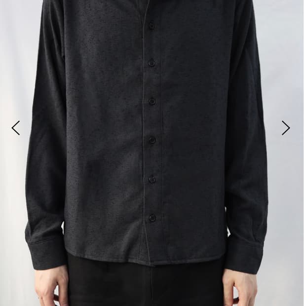 LES Seim tailored shirt (charcoal) 2