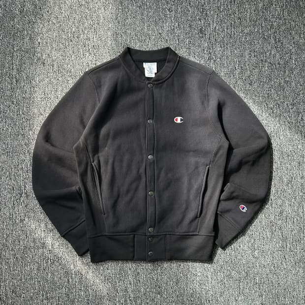 챔피온 리버스위브 스타디움 바시티 자켓 