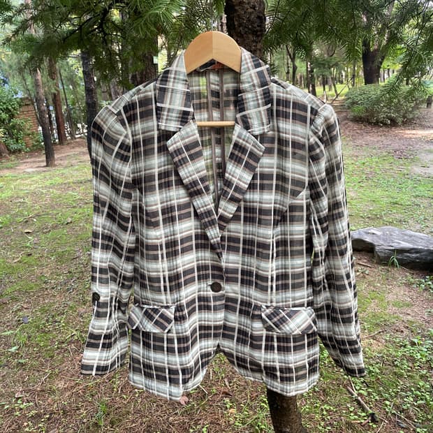 check blazer