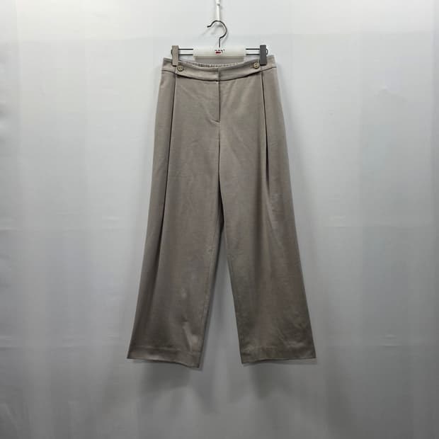 1178 mikve 베이지색 와이드 여성 바지 M