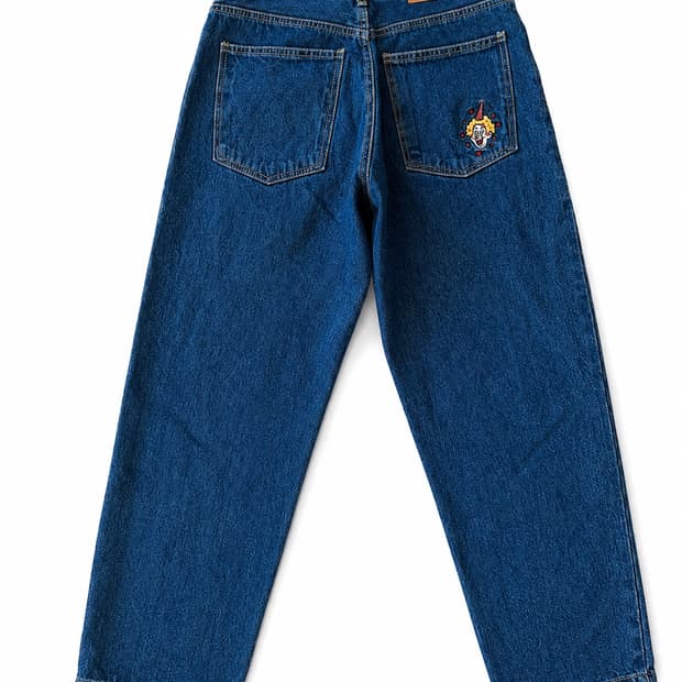 위캔더스 PIERROT DENIM PANTS (DENIM)