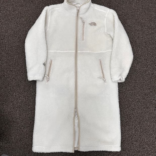 노스페이스 여성 뽀글이 털 롱 후리스 자켓 85(XS)