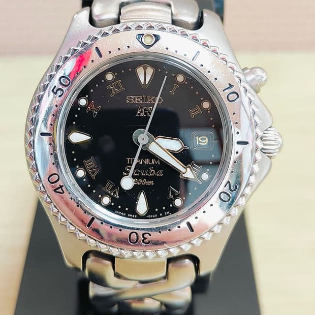 Seiko AGS Scuba Titanium