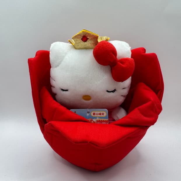 03년 도야마현 지역 한정 튤립 키티 인형/고전키티