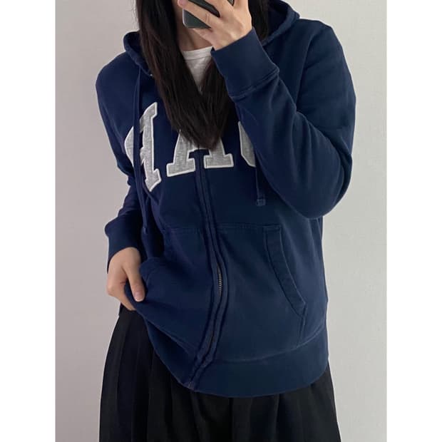 갭 후드집업