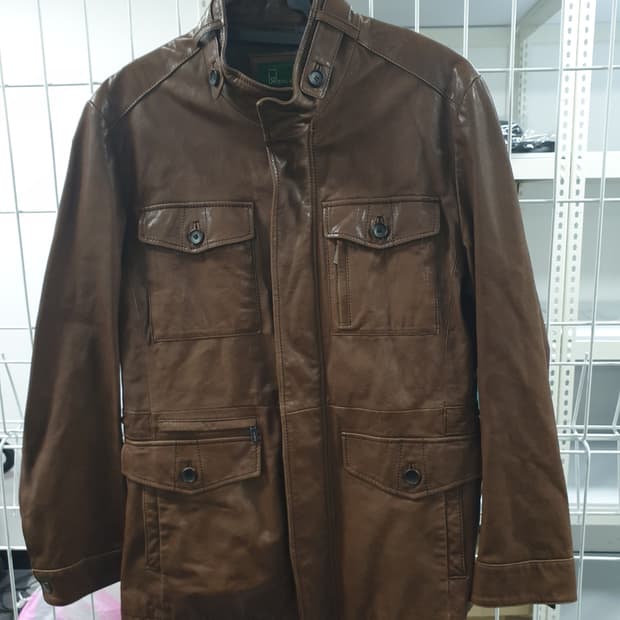 로가디스 정품 가죽자켓 가죽잠바 95사이즈 판매합니다