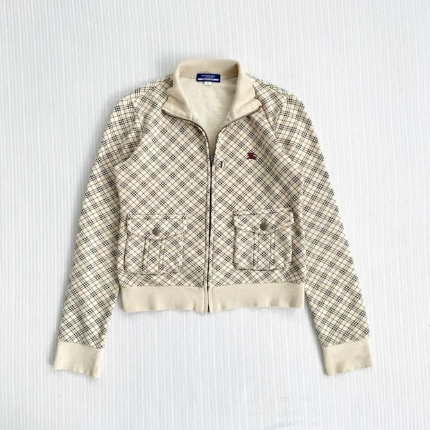 Burberry ♥ 버버리 베이지 노바체크 y2k 집업