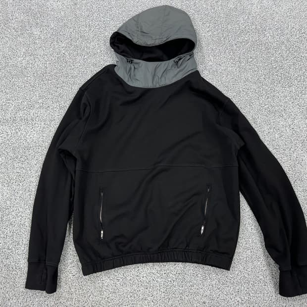 비헤비어 투톤 후드