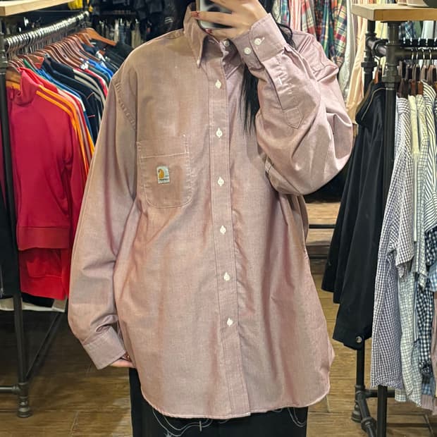 [HI] Carhartt 셔츠 로즈핑크