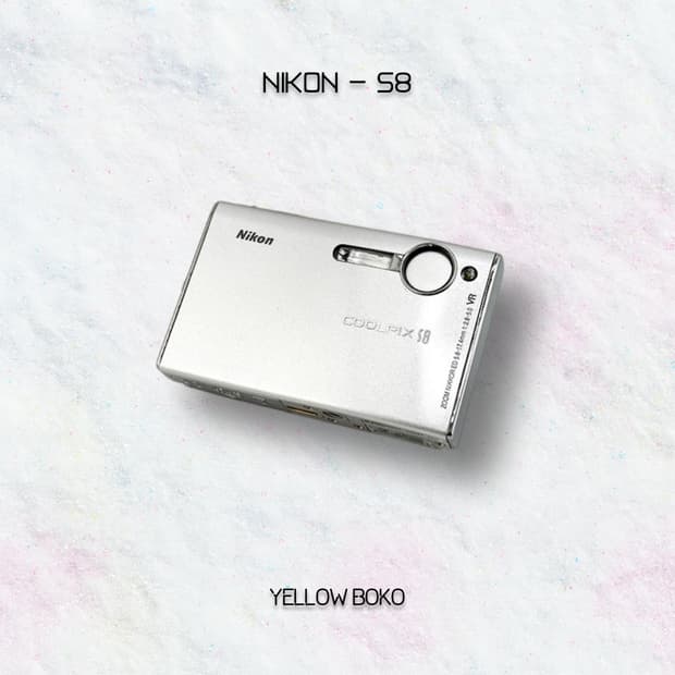 [🍀데일리] 니콘 NIKON S8 컴팩트 레트로 디지털 카메라