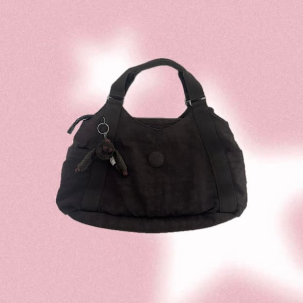 키플링 브라운 토트백 판매합니다!