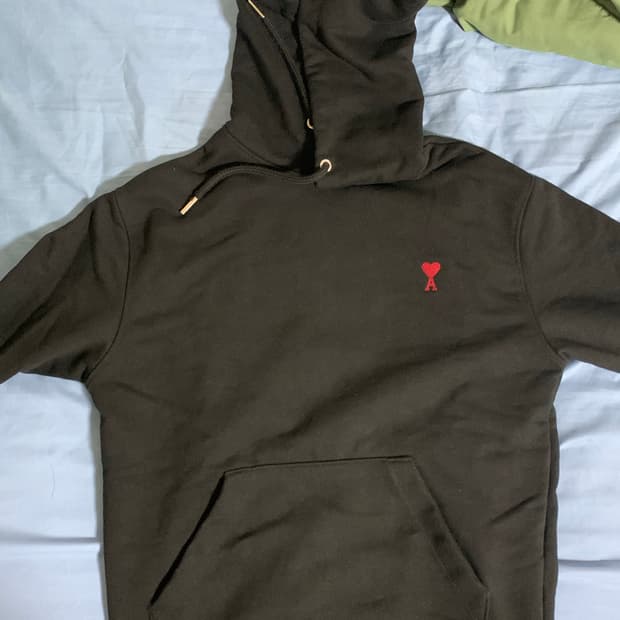 아미 스몰로고 후드티