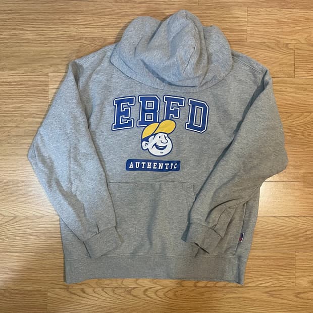 이벳필드 그레이 후드티 S