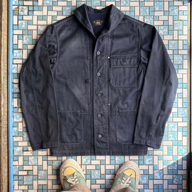 RRL herringbone work jacket