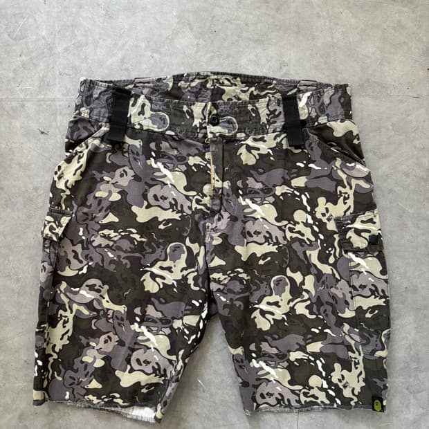 Bape 베이프 카모플라쥬 패턴 카고 팬츠